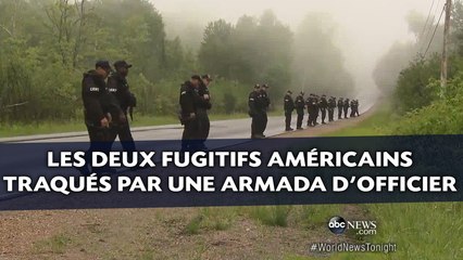 Les deux fugitifs américains traqués par une armada d'officiers