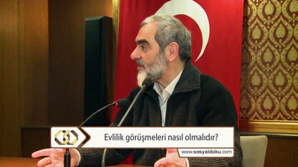 195) Evlilik görüşmeleri nasıl olmalıdır? - Nureddin Yıldız