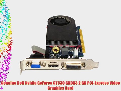 nVidia GeForce GT530 2GB DVI HDMI VGA PCI-E GDDR3 Video Graphics Card  PCI-Express. Dell Part: - video Dailymotion