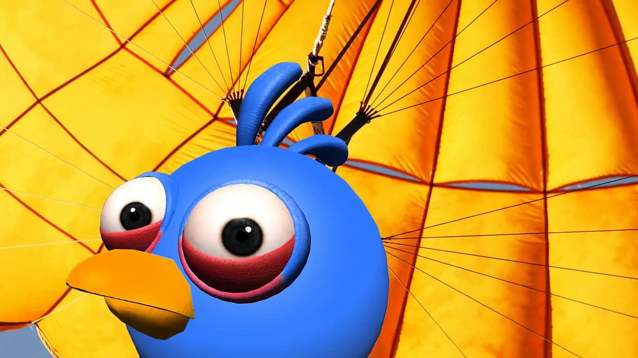 [Angry Birds Tv] #SELFIE starring ANGRY BIRDS ♫ 3D animated The Chainsmokers spoof ☺