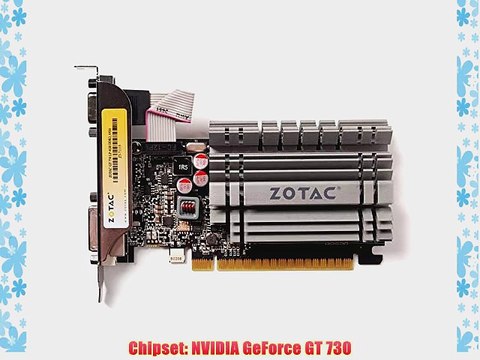 Zotac NVIDIA GeForce Low Profile PCI-Express Video Card ZT-71115-20L