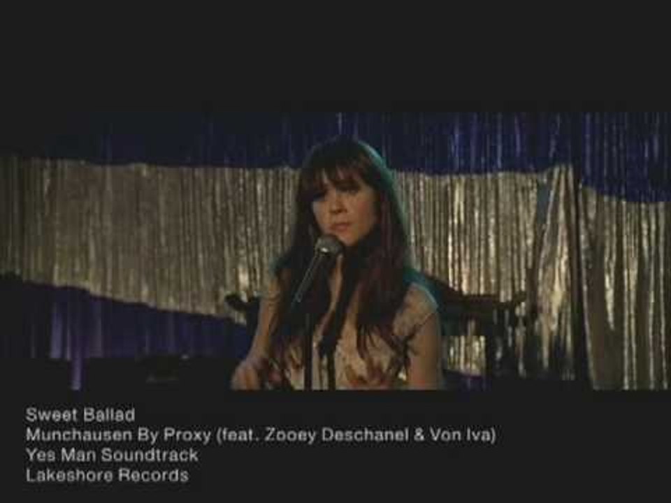 Zooey Deschanel - Munchausen By Proxy "Sweet Ballad" - Yes Man Soundtrack Album