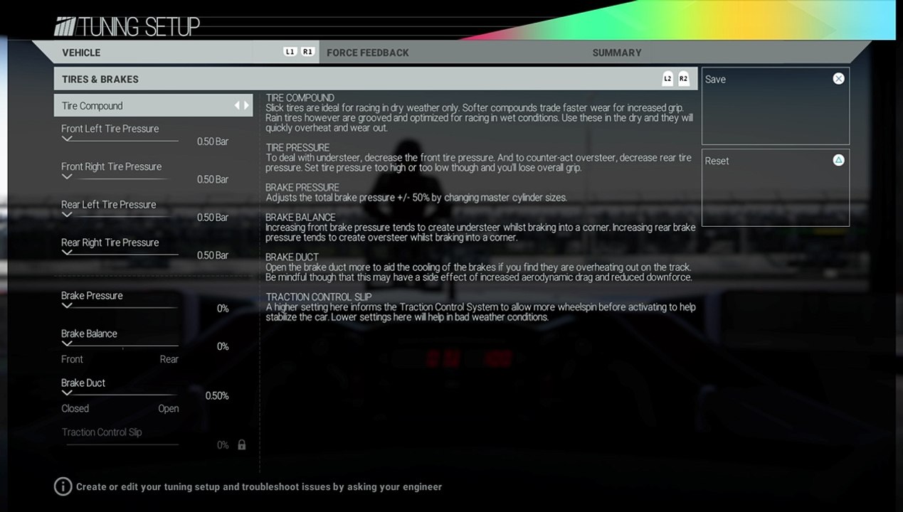 Project CARS Formula A setup Silverstone 2.0.