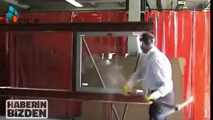 Bullet Proof Glass Test