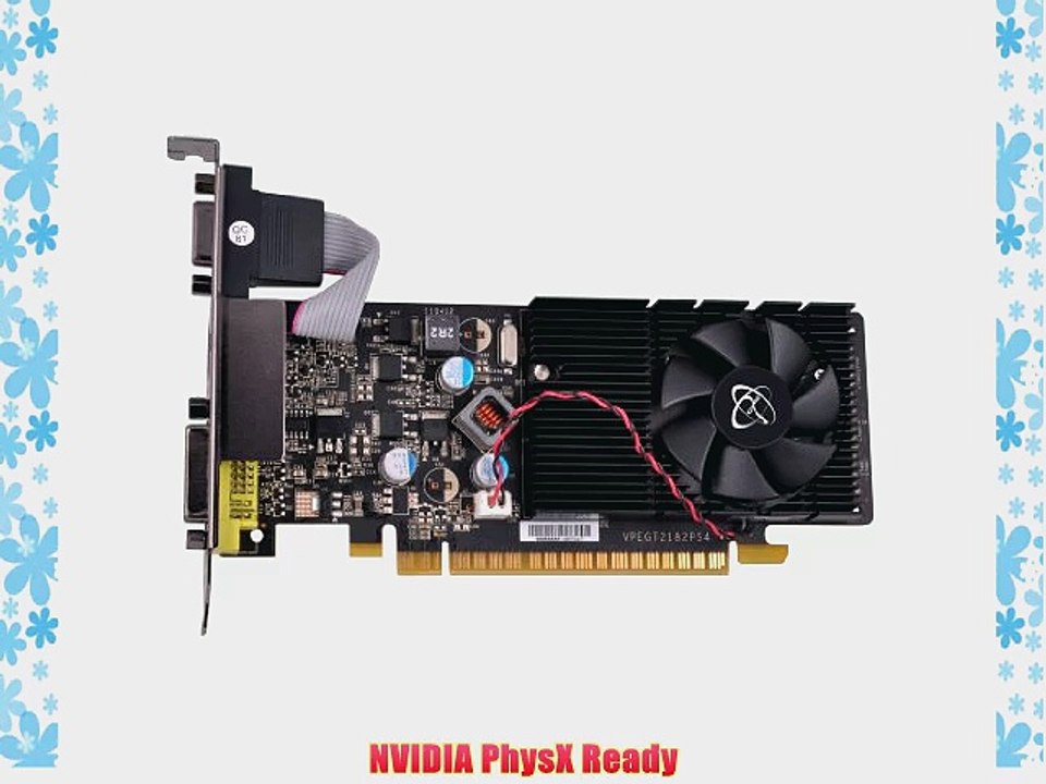 XFX GF G210 589M 1 GB DDR3 HDMI DVI VGA PCI-E Video Card (GM210MZNF2 ...