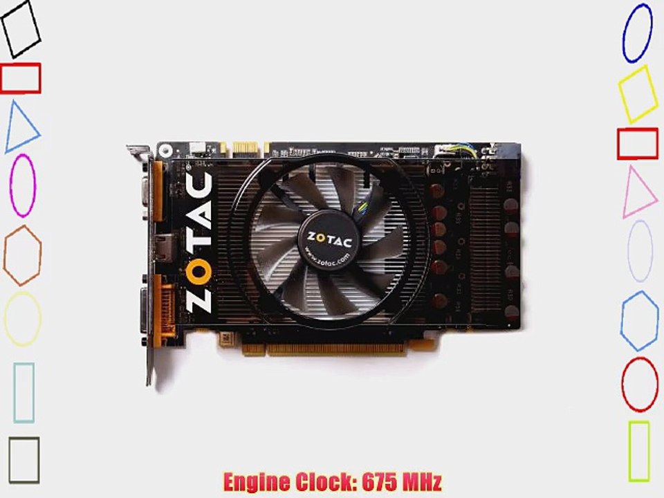 ZOTAC nVidia GeForce GTS250 Eco 1 GB DDR3 DVI/VGA/HDMI PCI-Express Video Card ZT-20109-10P