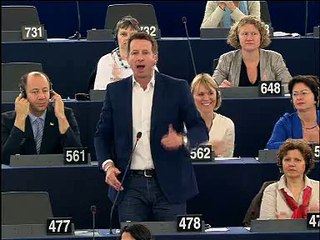 Intervention de Yannick Jadot pour contester le report du vote sur le TAFTA du Parlement européen