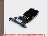 Xfx Geforce 7100GS 128MB Supporting 512MB Tv/dvi Pcie Lp