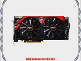 MSI AMD Radeon R9 280 3GB GDDR5 PCI Express 3.0 Graphics Card R9 280 GAMING 3G