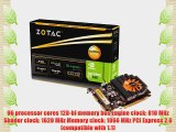 Zotac GeForce GT 630 4GB DDR3 PCI Express 2.0 Dual DVI HDMI Graphics Card ZT-60405-10L