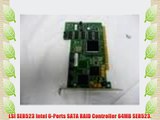 LSI SER523 Intel 6-Ports SATA RAID Controller 64MB SER523.
