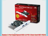 Vantec 2-Port SuperSpeed USB 3.0 PCI-E Host Card UGT-PC312