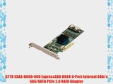 ATTO ESAS-H608-000 ExpressSAS H608 8-Port Internal 6Gb/s SAS/SATA PCIe 2.0 RAID Adapter