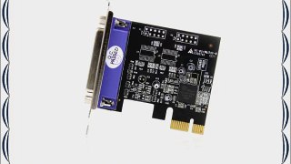 StarTech.com 1 Port PCI Express Low Profile Parallel Adapter Card PEX1PLP