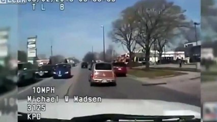 High Speed Chase rolls royce After Bank Robbery In Kenosha, WI