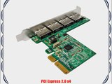HighPoint Rocket 644L  4 SATA Port PCI-Express 2.0 x4 SATA 6Gb/s Host Adapter -Lite Version