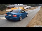 LOUD E46 M3 with Supersprint Catless Headers and Race Muffler!