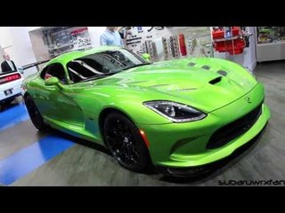 SRT Viper in Stryker Green: Detroit 2014