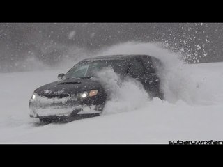 400 WHP Legacy GT Having Fun In The Snow!