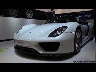 Porsche 918 Spyder Design and Discussion: Detroit 2014