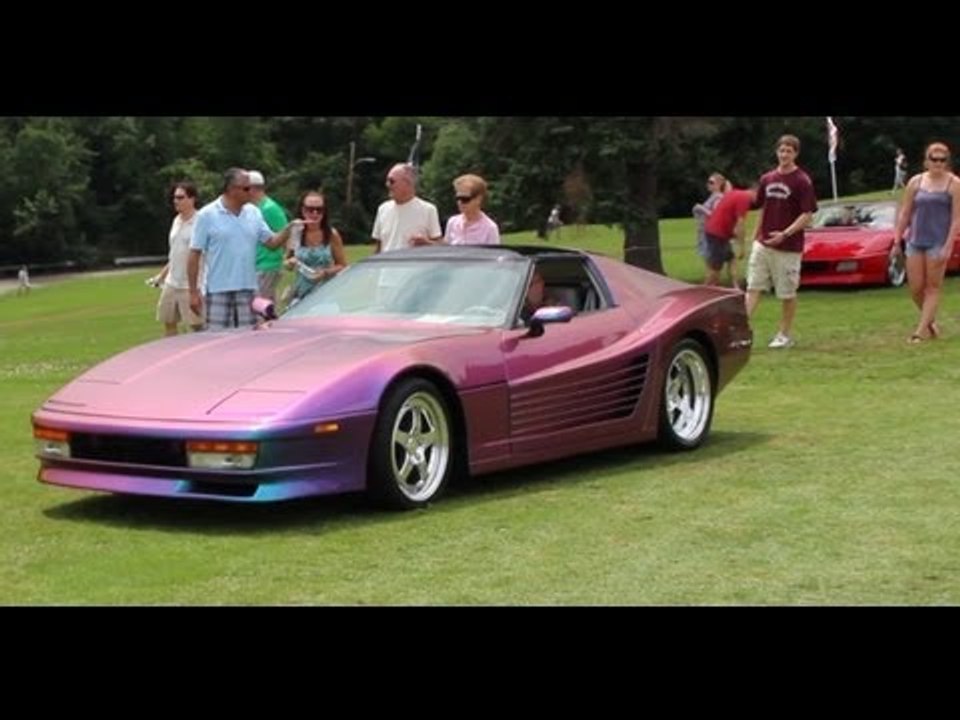 Fake Ferrari with Pearlescent Paint!