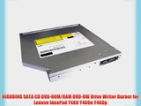 HIGHDING SATA CD DVD-ROM/RAM DVD-RW Drive Writer Burner for Lenovo IdeaPad Y460 Y460n Y460p