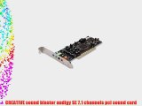 CREATIVE sound blaster audigy SE 7.1 channels pci sound card