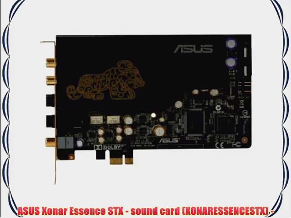 ASUS Xonar Essence STX - sound card (XONARESSENCESTX) -