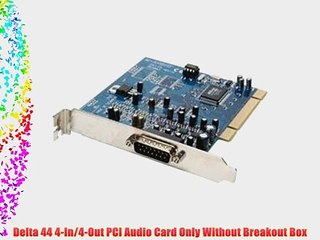 M-Audio Delta 44 Professional 4-In/4 Out PCI Audio Card Only