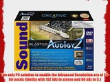Creative Labs Sound Blaster Audigy 2 Sound Card