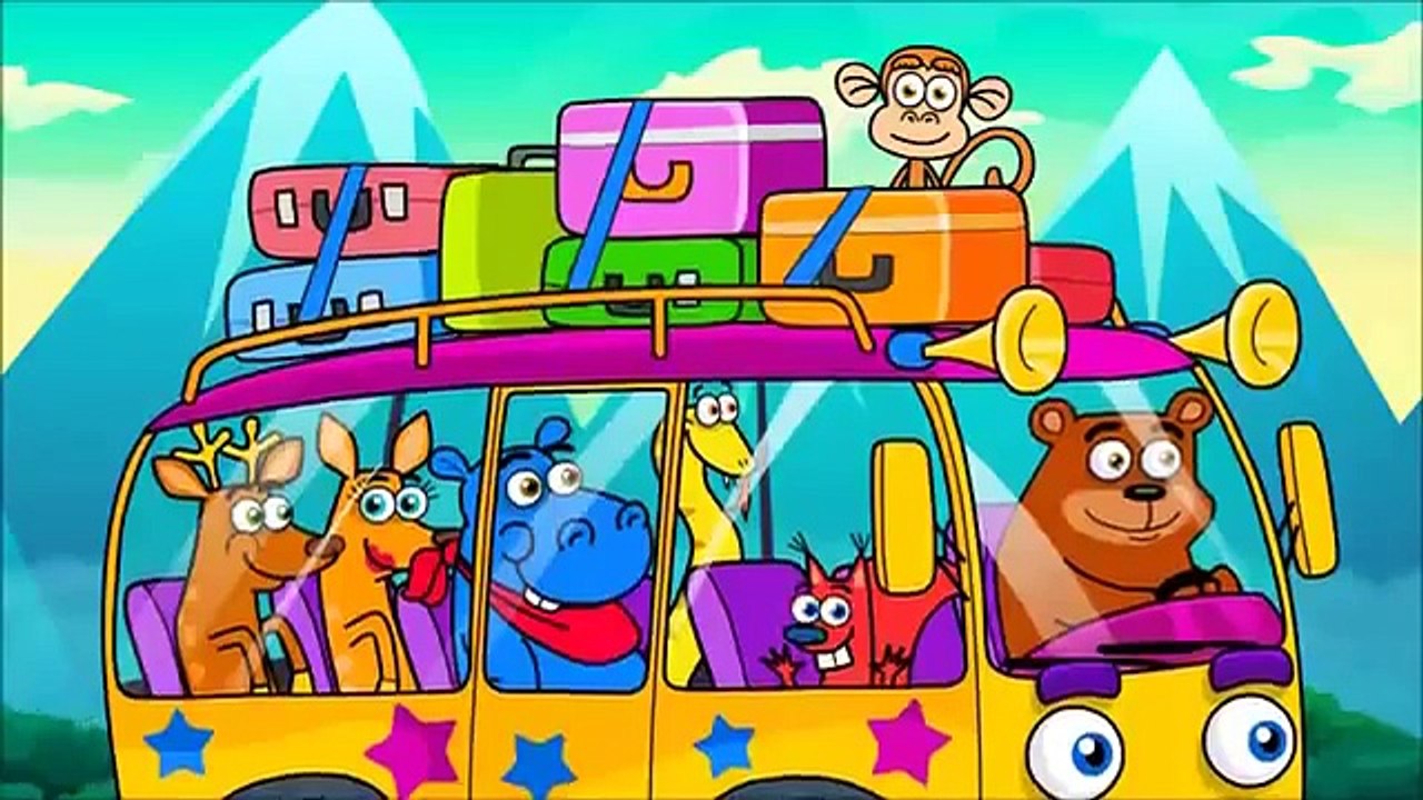 Song for children The wheels on the bus BZYK.tv