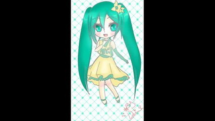 رسم انمي ( رسم الشخصية هاتسوني ميكو من vocaloid ) من دي