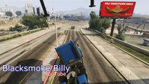 Cascade de fou dans GTA 5 : un camion fait des looping!