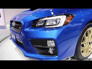2015 Subaru WRX STI Detailed Look and Discussion: Detroit 2014