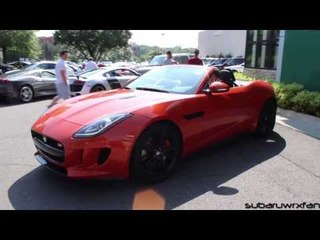 Jaguar F-Type V8 S Driving Sounds!