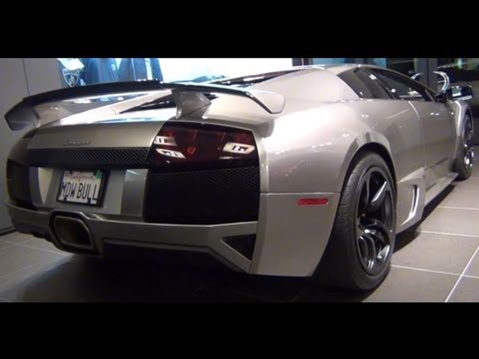 Lamborghini Murcielago LP640 with Aftermarket Spoiler
