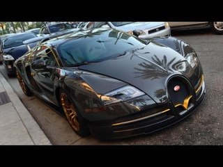 Mansory Vincero - Gold and Carbon Fiber Bugatti Veyron!!!