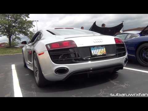 Audi R8 V10 w/ Capristo Exhaust Revving!