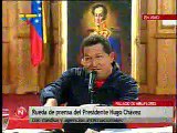 1  Rueda de prensa del presidente Hugo Chavez Con medios y agencias internacionales  Desde Palacio de Miraflores
