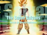 DBZ The Power up of Super Saiyans (Music: Bruce Faulconer)