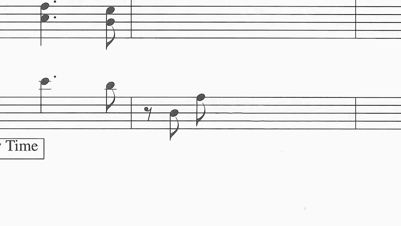 Animated Sheet Music: "So What" by Miles Davis (Clean Audio)