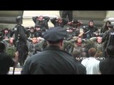 Cops Defeat Mercenaries at City Hall (Filming The Dark Knight Rises)