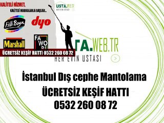 Büyükçekmece dış cephe mantolama 0532 260 08 72
