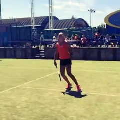 Quand Azarenka imite Monfils