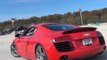 LOUD Audi R8 with BBi Exhaust! Revs and Track Flybys!