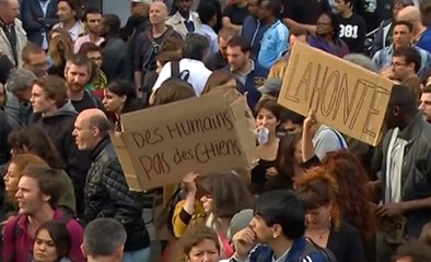 Comment la télévision raconte les évacuations de migrants, en 45 secondes