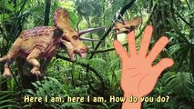 Triceratops Finger Family Dinosaur Collection 3D Cartoon Animation Finger Family Rhymes For Childre