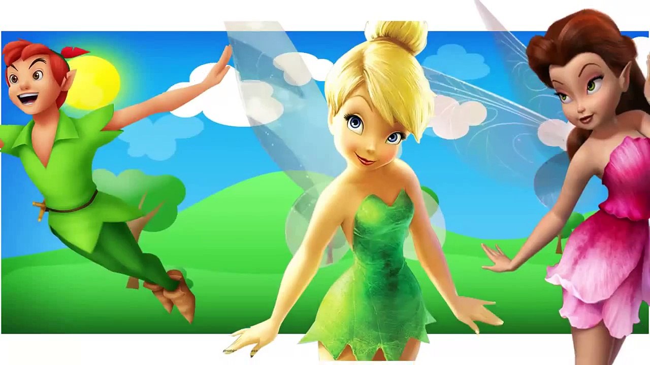 Disney Tinker Bell Finger Family Nursery Rhymes for Children & Kids