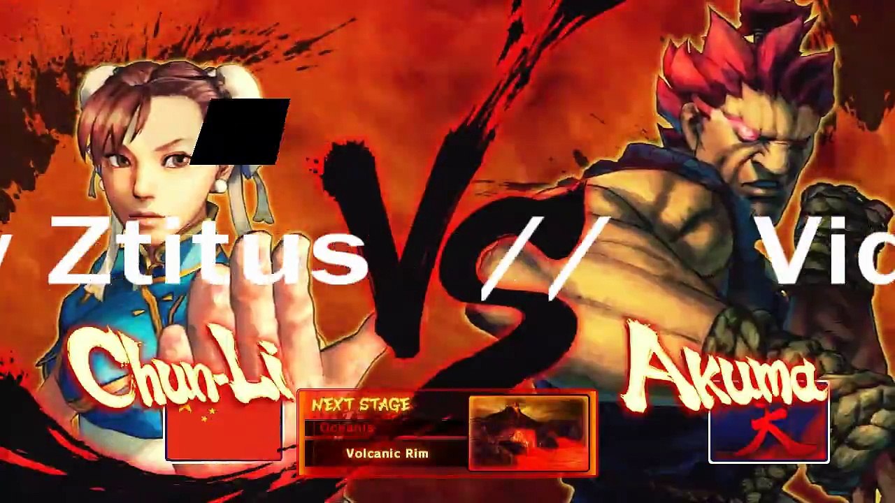 Street fighter 4 mod color chun li gothic 720p HD SF IV