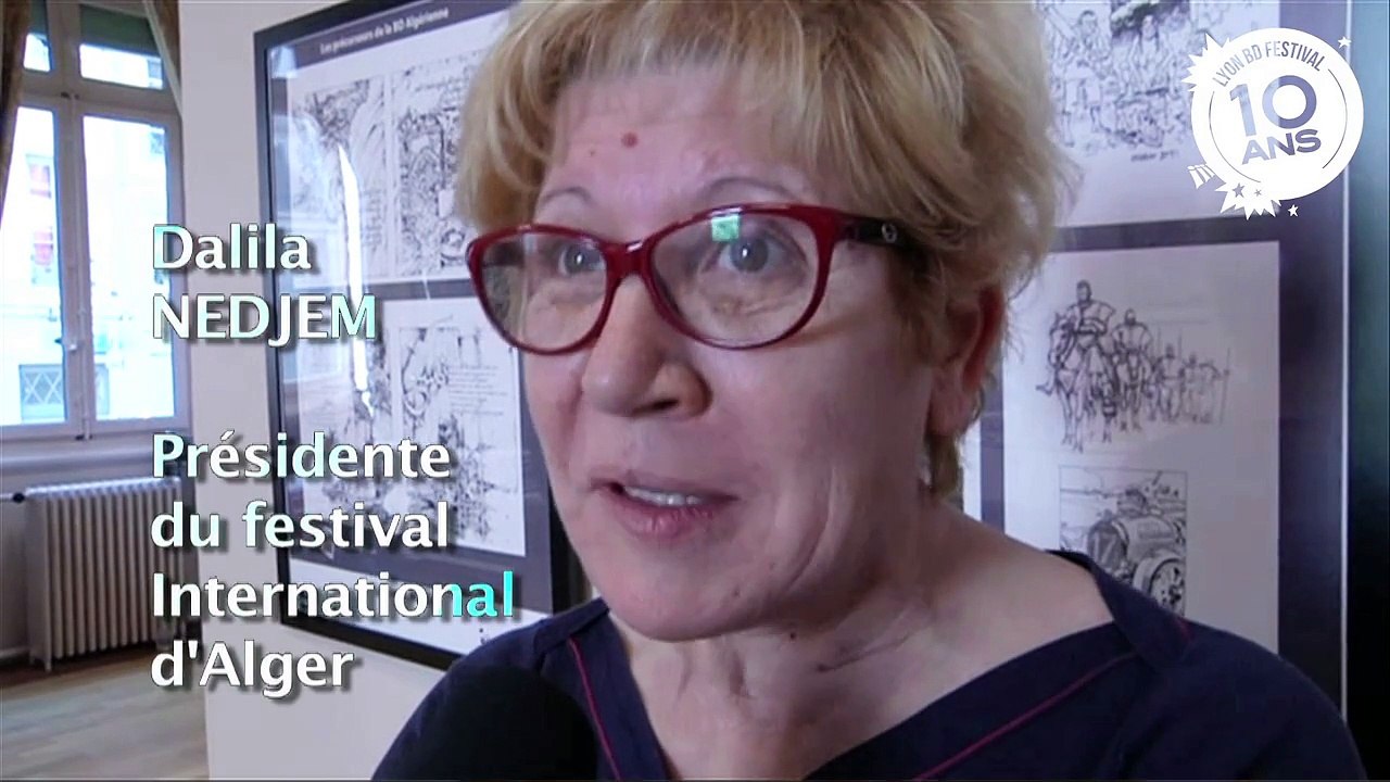 La BD algérienne s'expose à Lyon !
